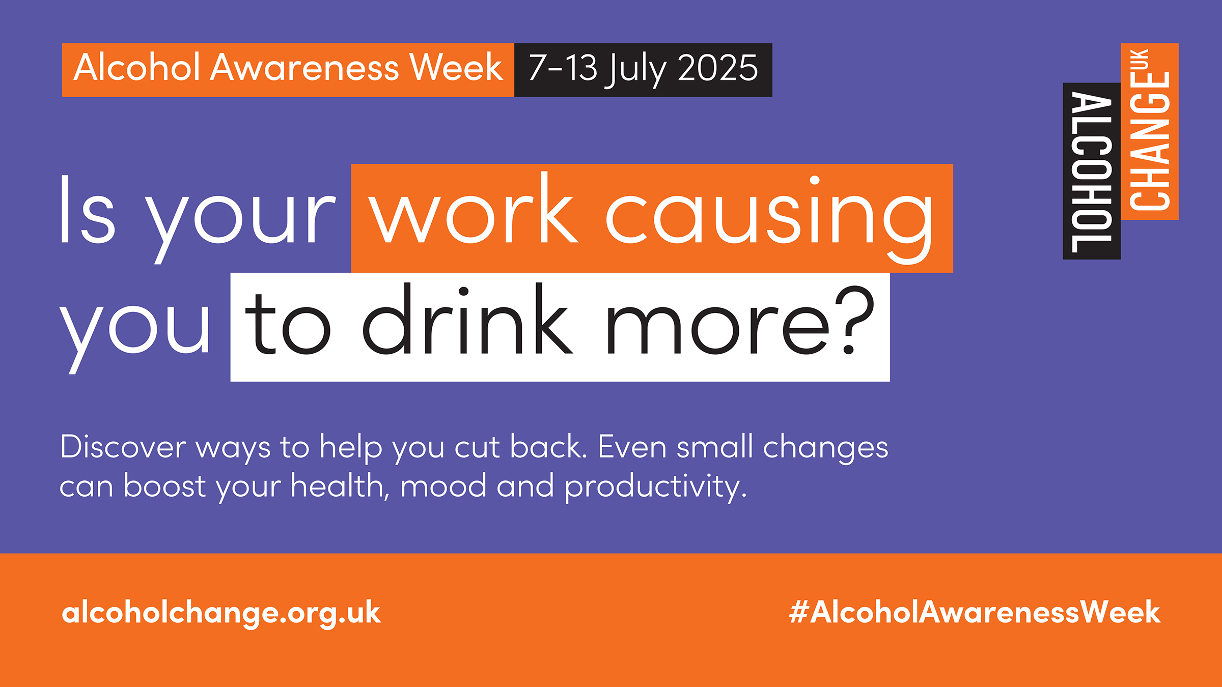 Alcohol Awareness Week | 7th-13th July 2025